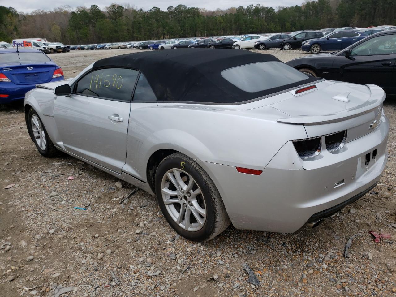 Photo 3 from auction – 2013 CHEVROLET CAMARO LT with VIN 2G1FB3D32D9115553