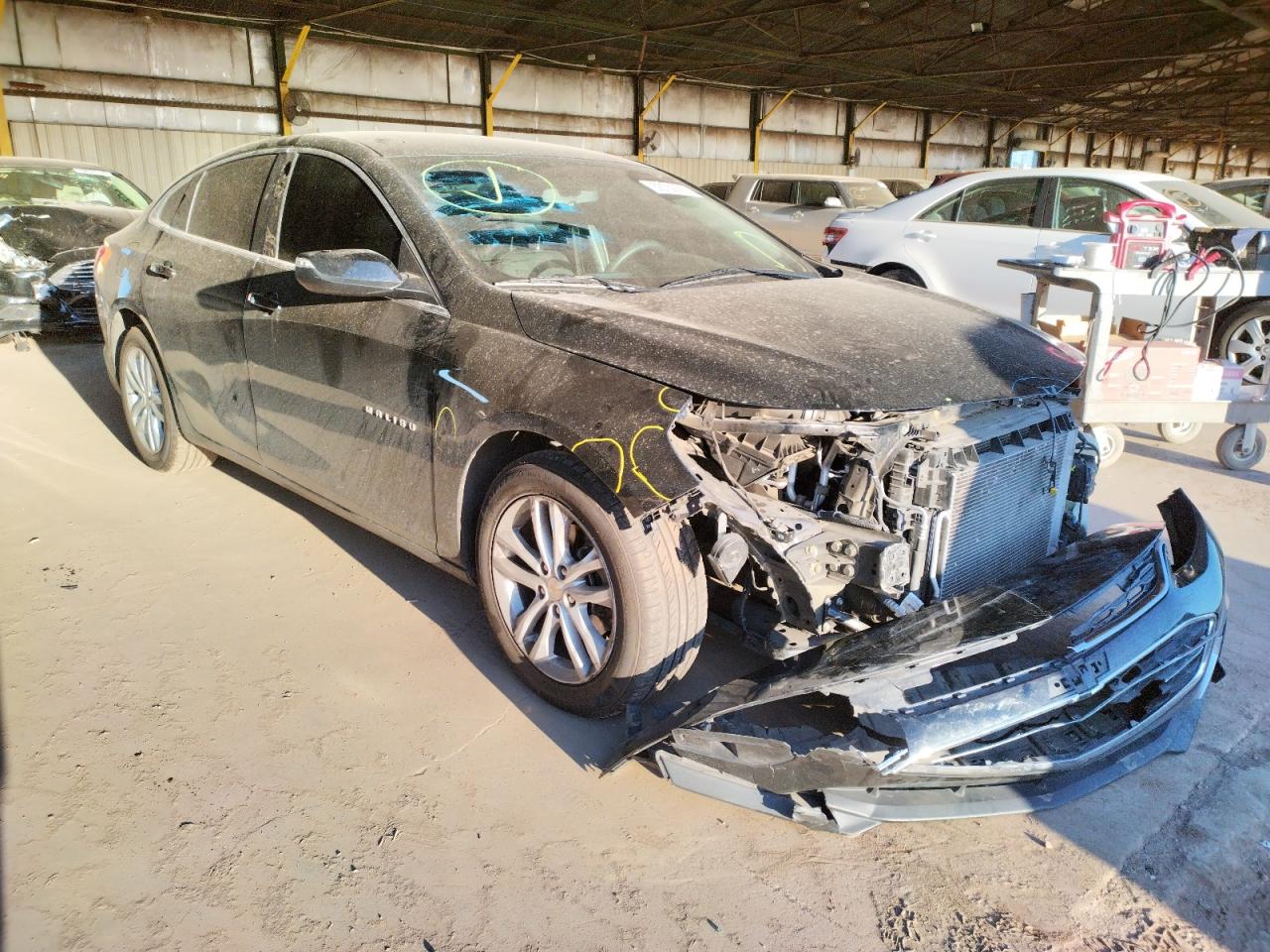 Photo 9 from auction – 2018 CHEVROLET MALIBU LT with VIN 1G1ZD5ST7JF267188