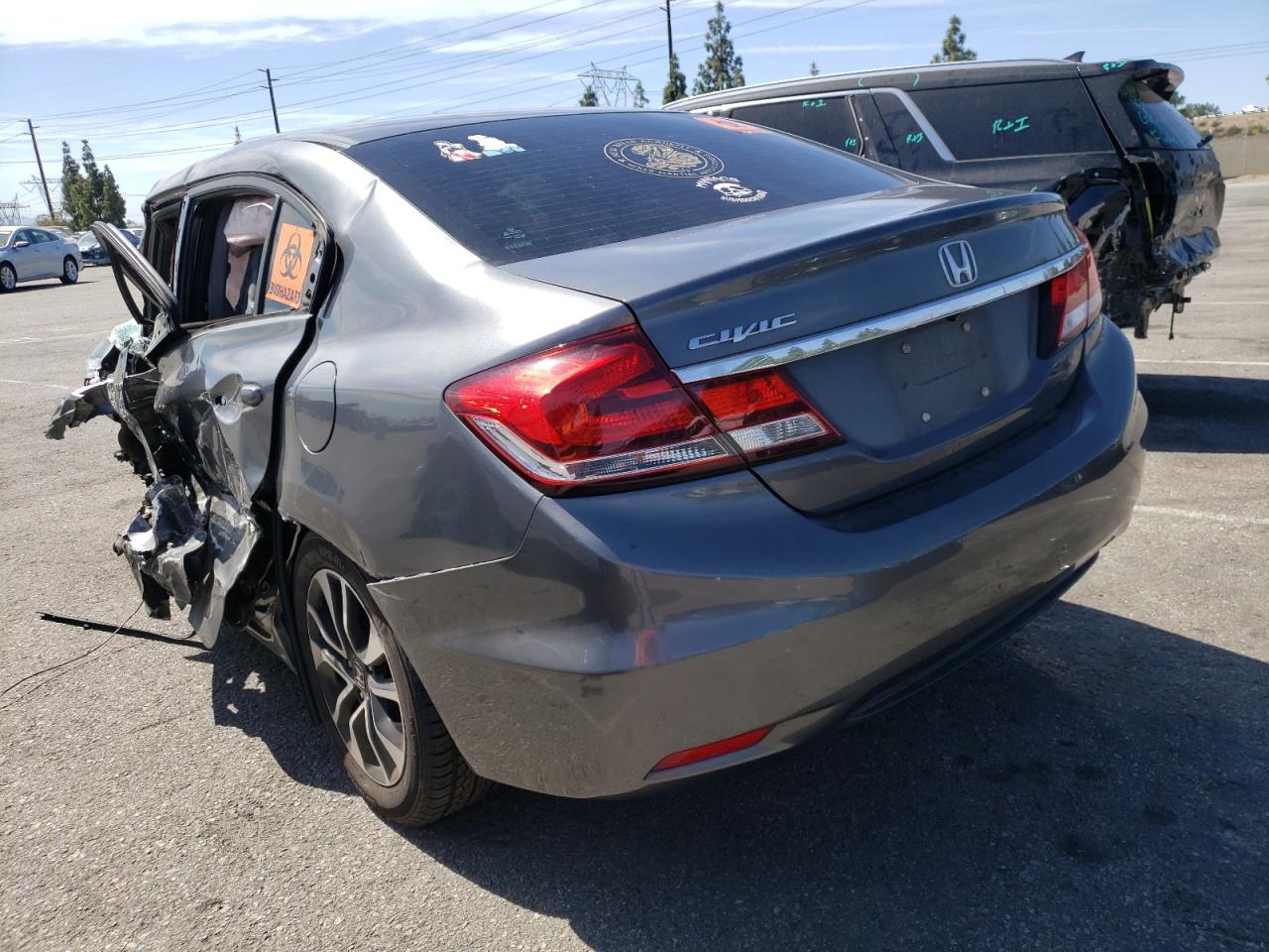 Photo 3 from auction – 2013 HONDA CIVIC EX with VIN 19XFB2F84DE235351