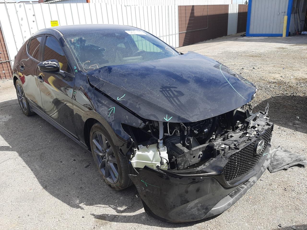 MAZDA 3 PREFERRE 2019 with VIN JM1BPAMM7K1141264 - Photo from auction
