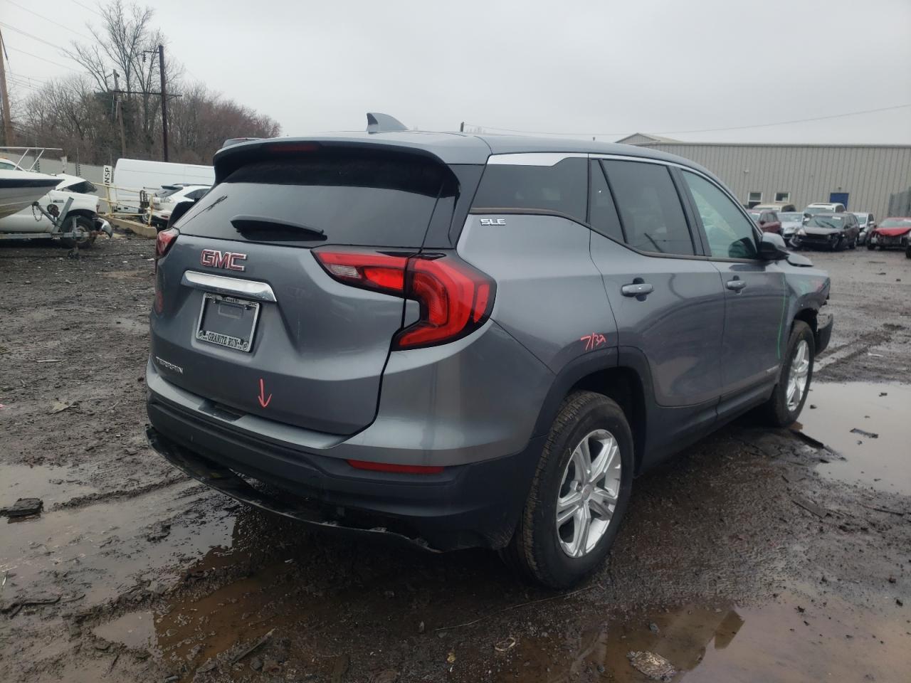 Photo 4 from auction – 2020 GMC TERRAIN SL with VIN 3GKALMEV5LL313175