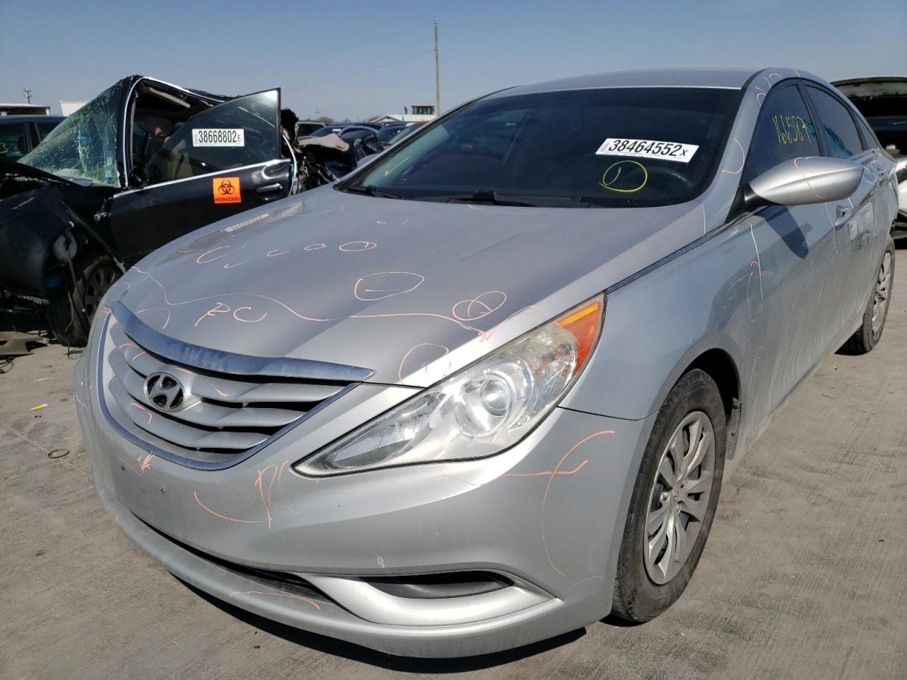 Photo 2 from auction – 2011 HYUNDAI SONATA GLS with VIN 5NPEB4AC1BH164850