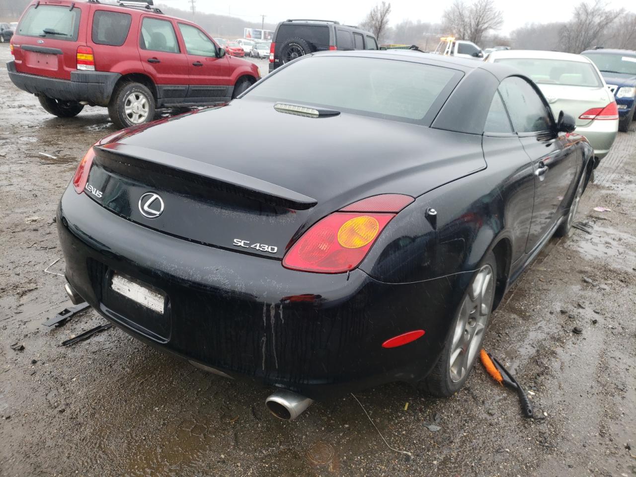 Photo 4 from auction – 2002 LEXUS SC 430 with VIN JTHFN48Y420003658