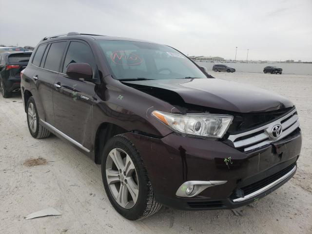 TOYOTA HIGHLANDER 2012 with VIN 5TDDK3EH4CS095126 - Photo from auction