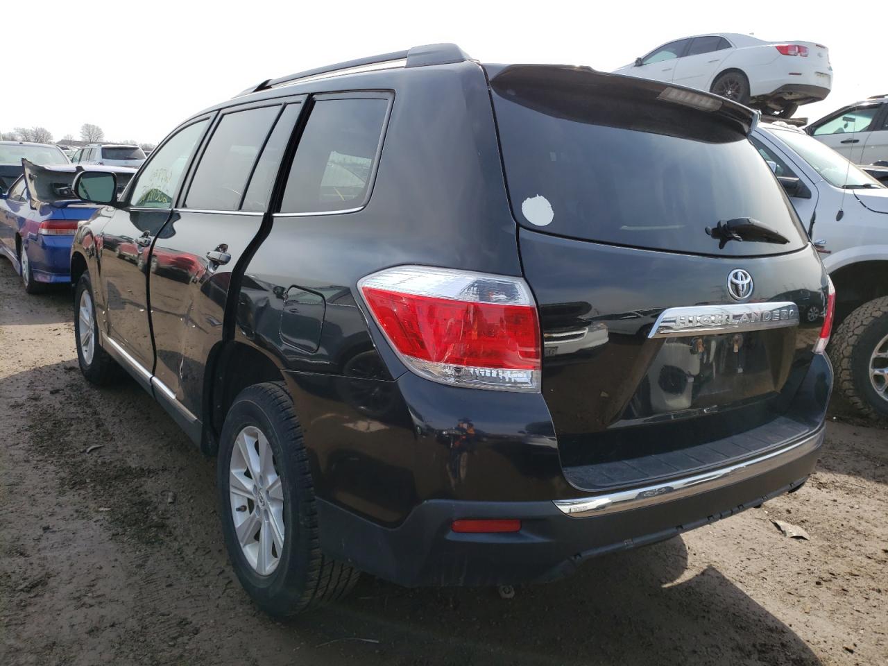Photo 3 from auction – 2012 TOYOTA HIGHLANDER with VIN 5TDZA3EH4CS029376