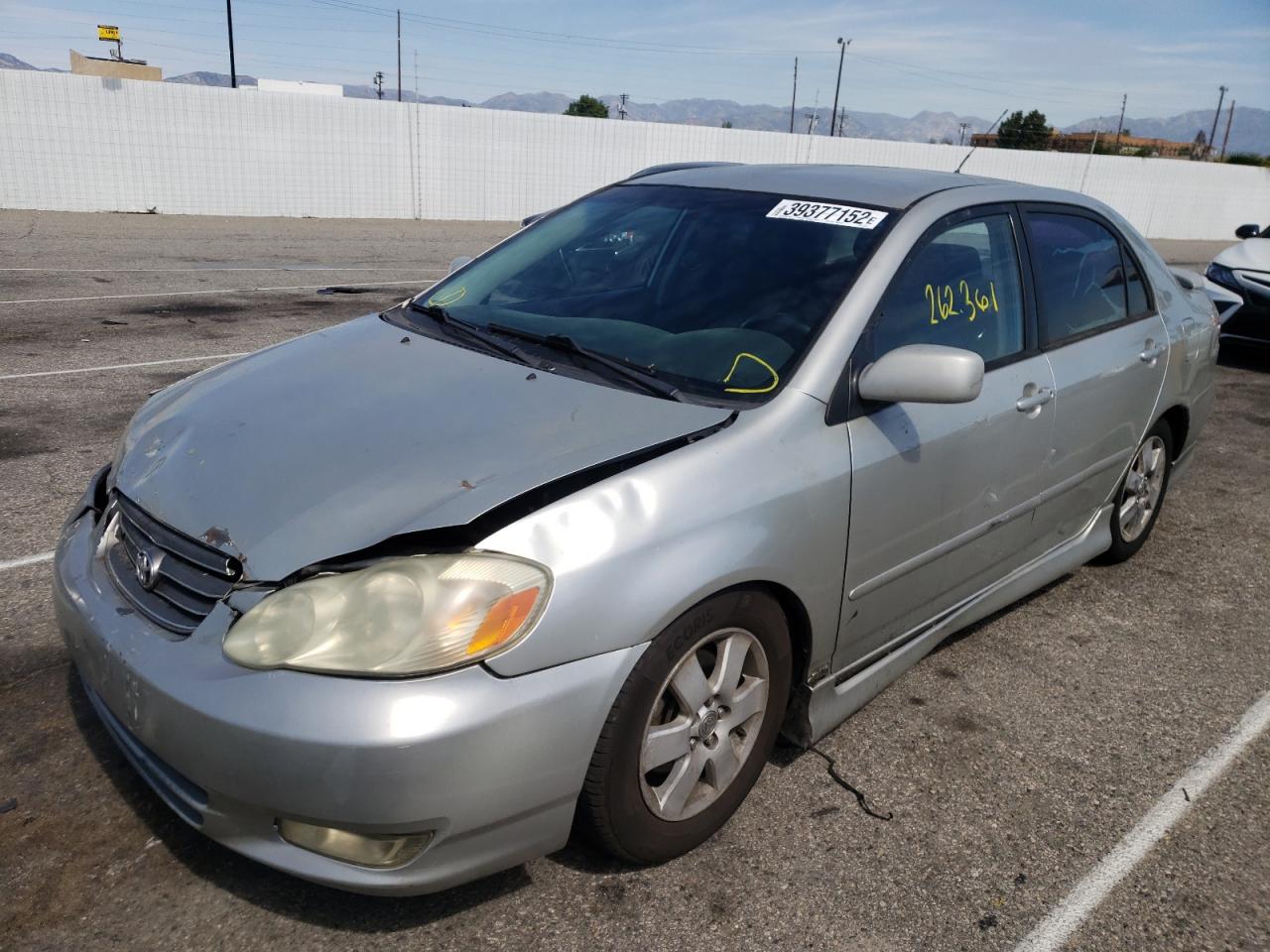 Photo 2 from auction – 2004 TOYOTA COROLLA CE with VIN 1NXBR32E24Z271533