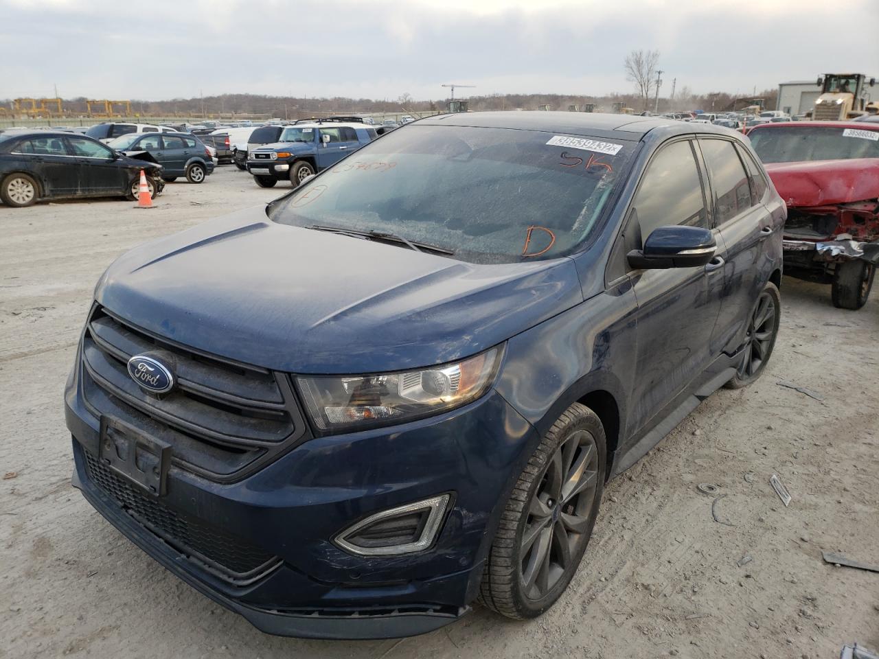 Photo 2 from auction – 2017 FORD EDGE SPORT with VIN 2FMPK4AP2HBC54679