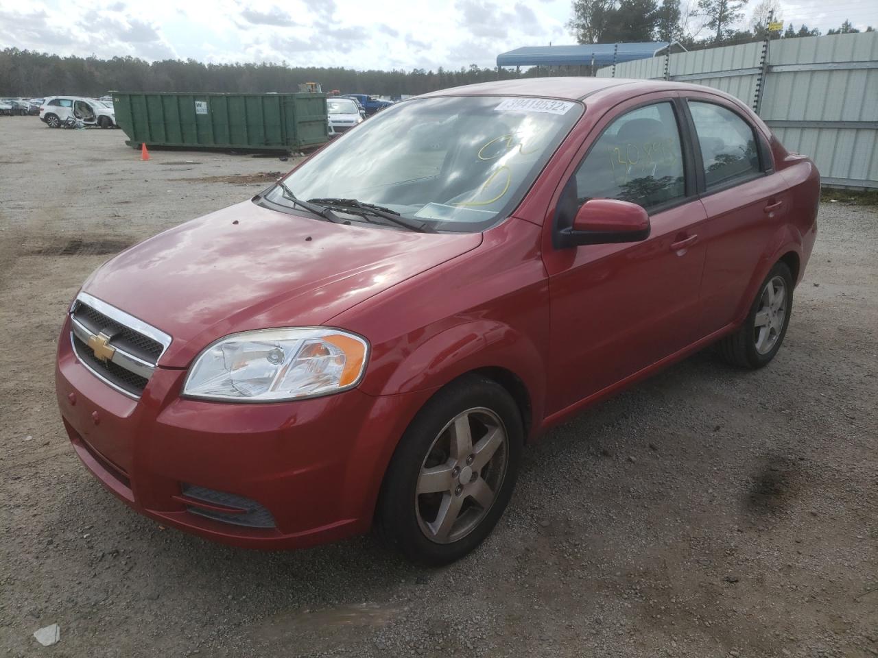 Photo 2 from auction – 2011 CHEVROLET AVEO LS with VIN KL1TD5DE9BB135576