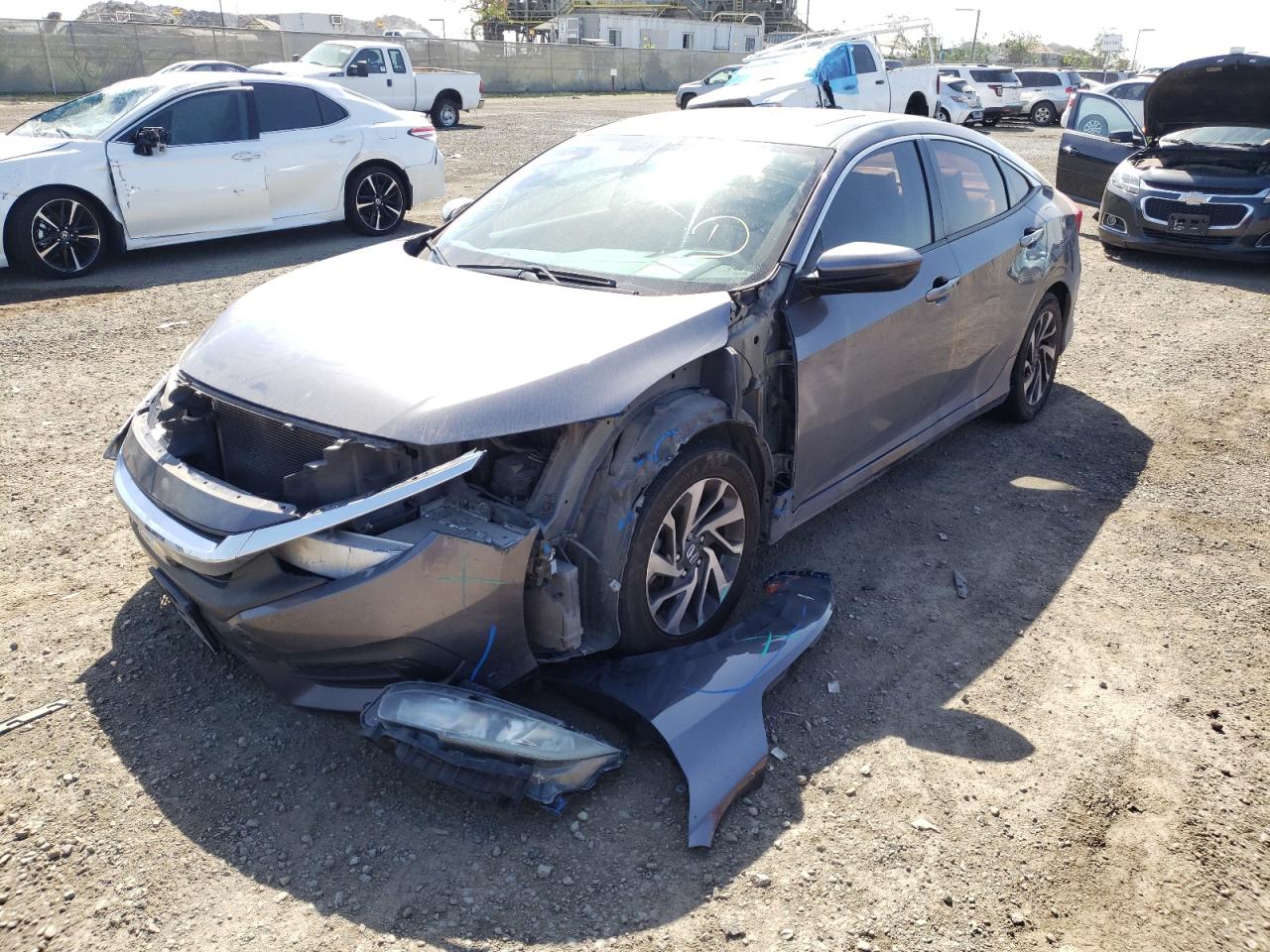 Photo 2 from auction – 2016 HONDA CIVIC EX with VIN 2HGFC2F79GH554906