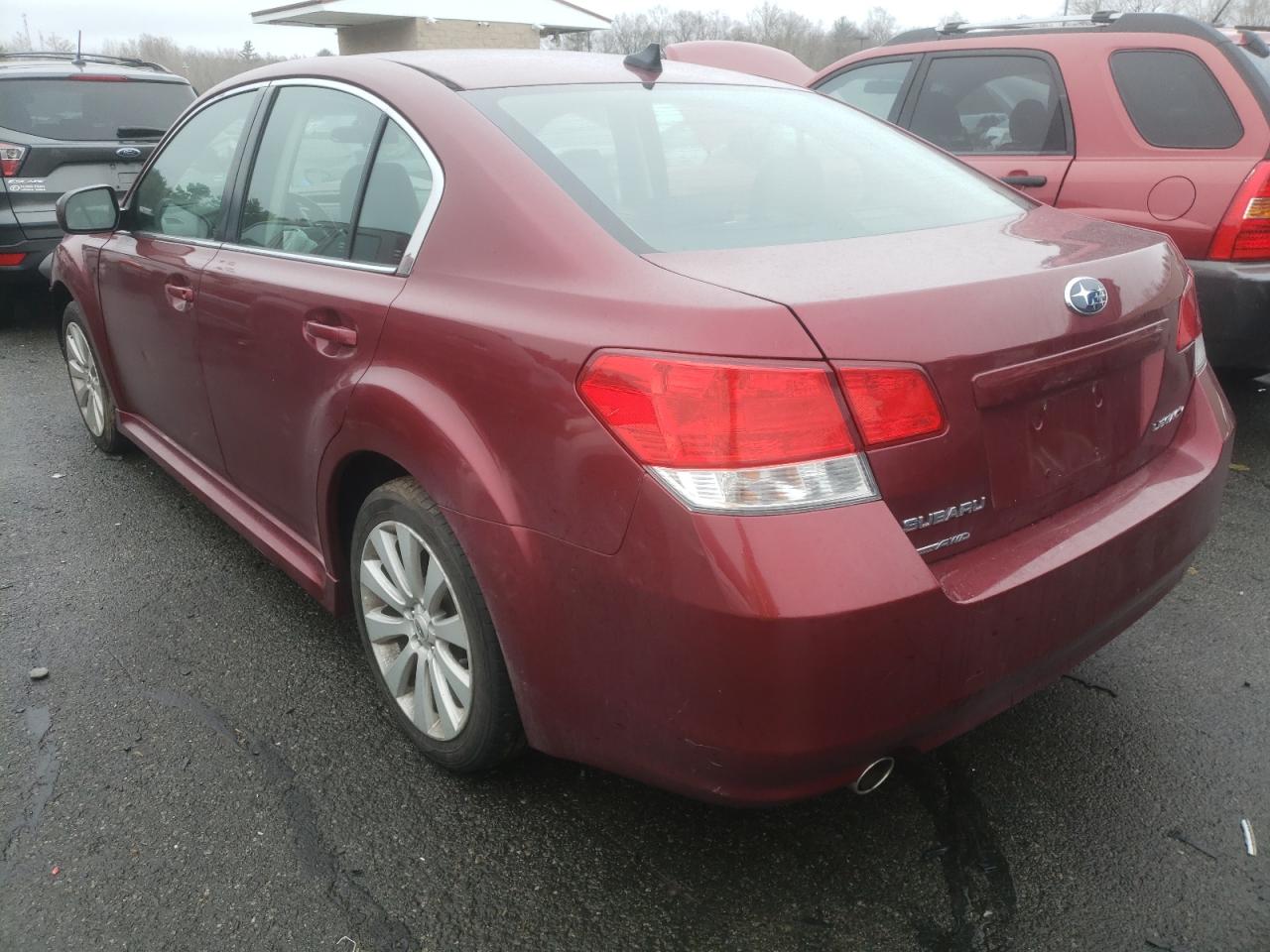 Photo 3 from auction – 2012 SUBARU LEGACY 2.5 with VIN 4S3BMBK6XC3043239