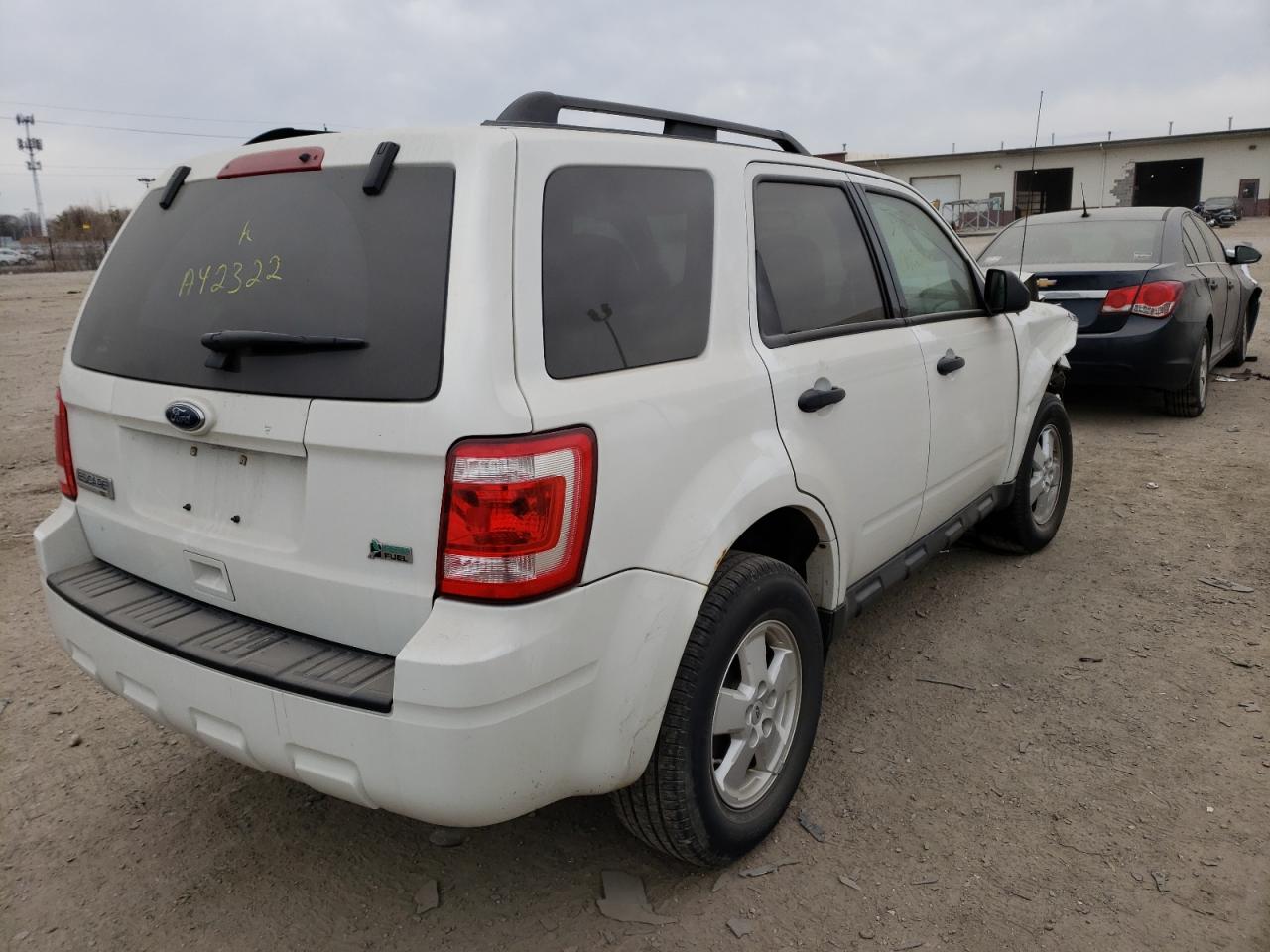 Photo 4 from auction – 2011 FORD ESCAPE XLT with VIN 1FMCU0DG5BKA42322