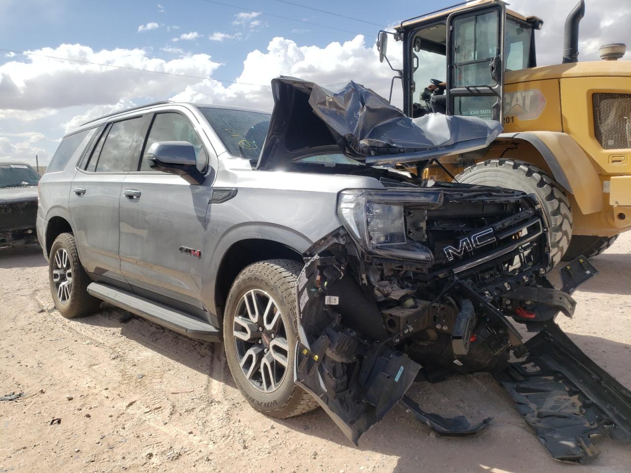 GMC YUKON AT4 2021 with VIN 1GKS2CKD2MR436357 - Photo from auction