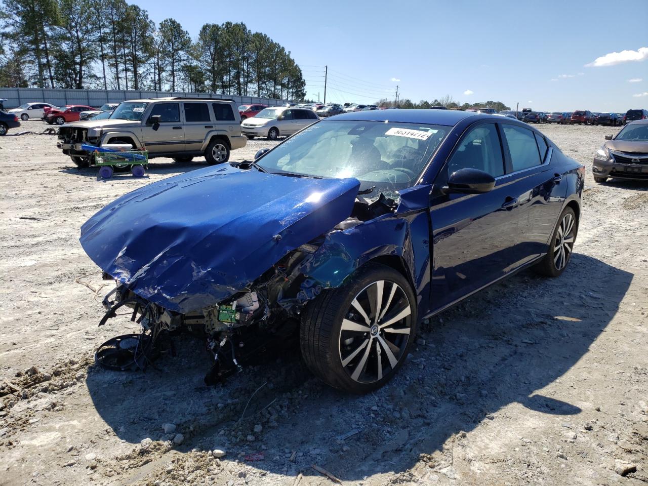 Photo 2 from auction – 2021 NISSAN ALTIMA SR with VIN 1N4BL4CV0MN328614