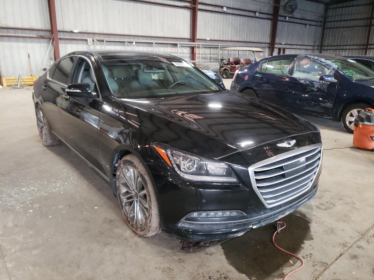 GENESIS G80 BASE 2017 with VIN KMHGN4JE9HU176692 - Photo from auction