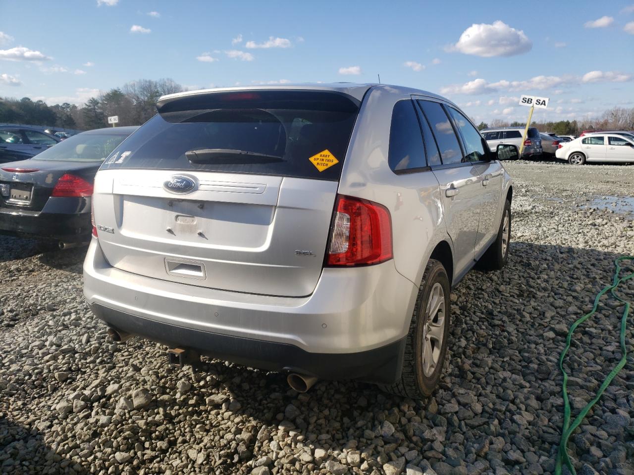 Photo 4 from auction – 2014 FORD EDGE with VIN 2FMDK3JC8EBB28252