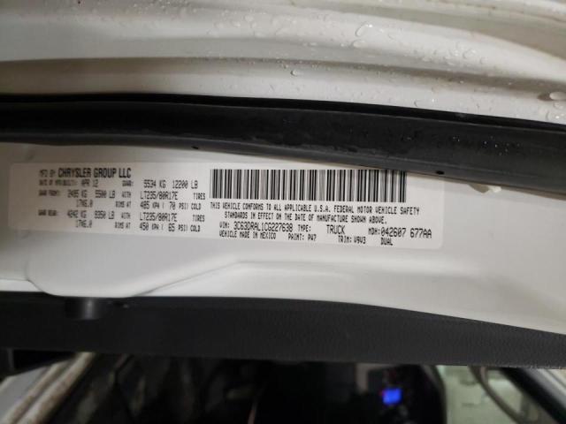Photo 10 from auction – 2012 DODGE RAM 3500 S with VIN 3C63DRAL1CG227638