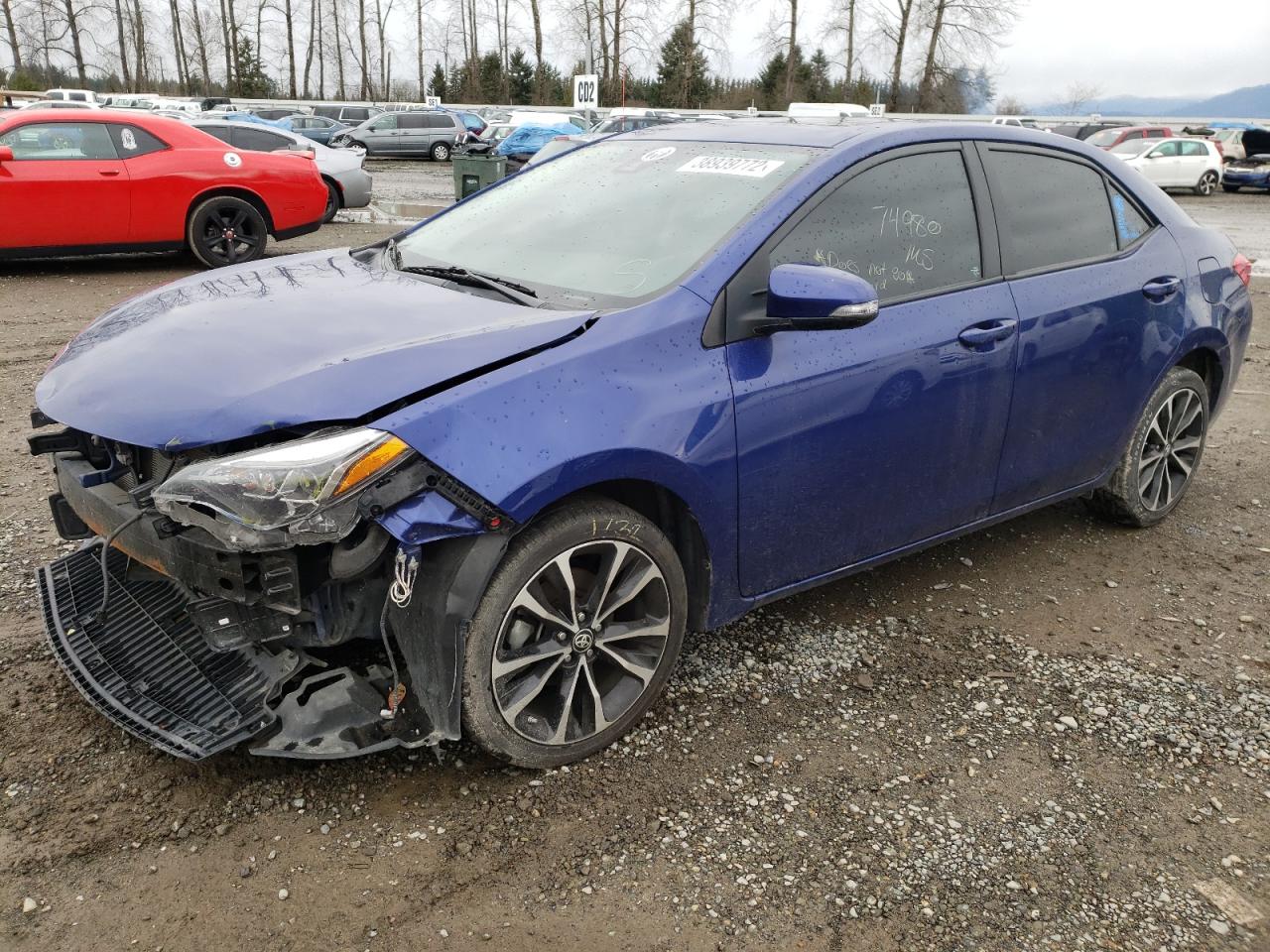 Photo 2 from auction – 2017 TOYOTA COROLLA L with VIN 2T1BURHE1HC909089