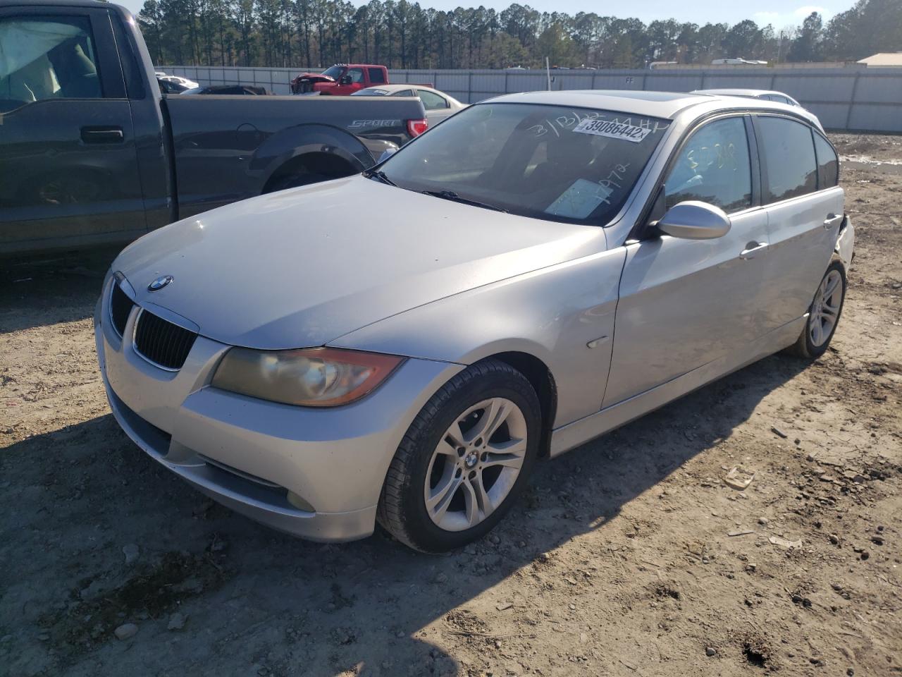 Photo 2 from auction – 2008 BMW 328 I with VIN WBAVA37528NL45502