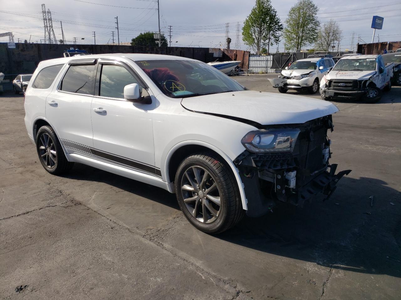 DODGE DURANGO GT 2018 with VIN 1C4RDHDG9JC143143 - Photo from auction