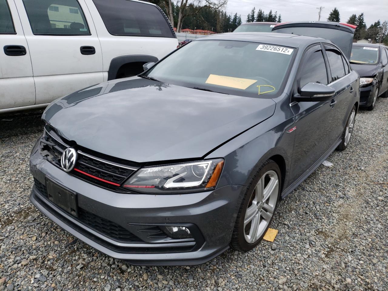 Photo 2 from auction – 2016 VOLKSWAGEN JETTA with VIN 3VW5T7AJXGM295870
