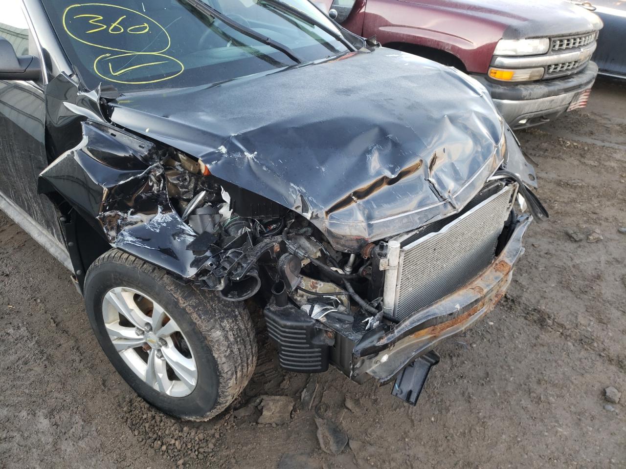 Photo 9 from auction – 2012 CHEVROLET EQUINOX LS with VIN 2GNFLCEK6C6236412