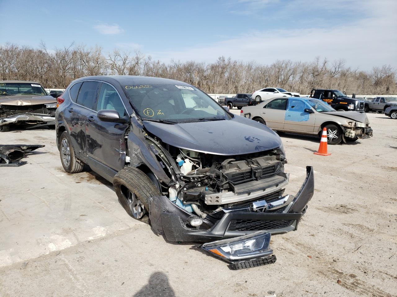 Photo 1 from auction – 2018 HONDA CR-V EXL with VIN 7FARW2H83JE066335