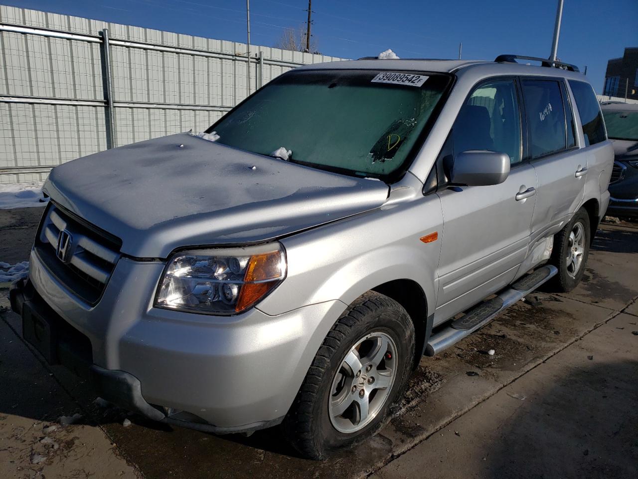 Photo 2 from auction – 2008 HONDA PILOT EXL with VIN 5FNYF18638B022684