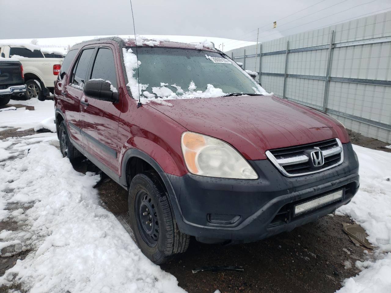 HONDA CR-V LX 2002 with VIN JHLRD78502C074804 - Photo from auction