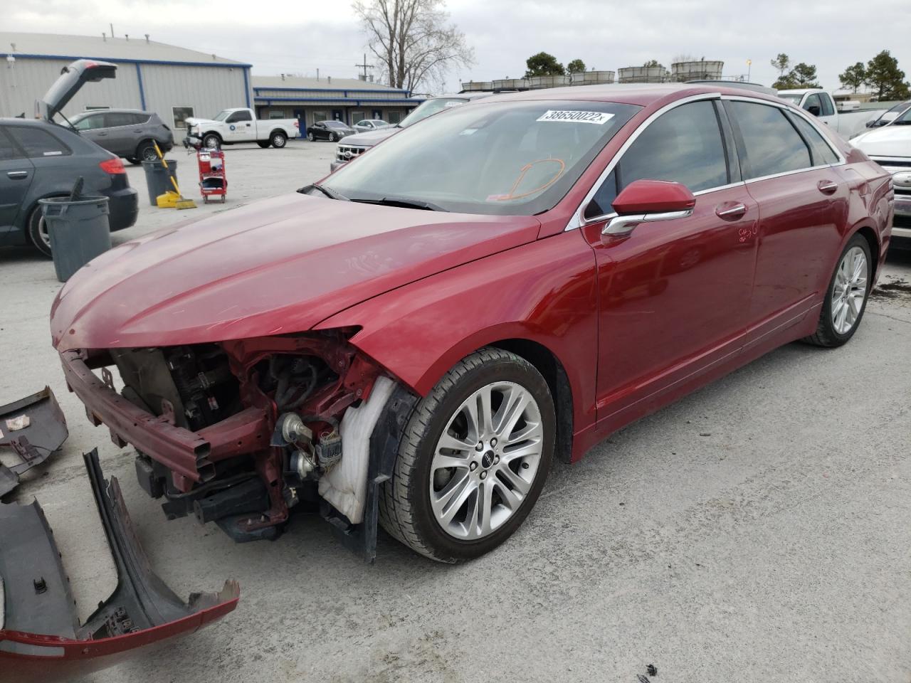 Photo 2 from auction – 2013 LINCOLN MKZ HYBRID with VIN 3LN6L2LU2DR825258
