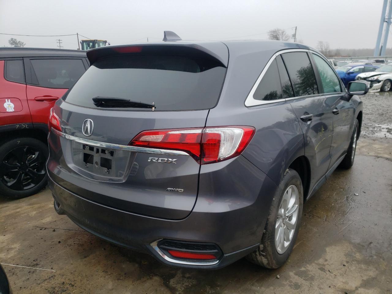 Photo 4 from auction – 2017 ACURA RDX TECHNO with VIN 5J8TB4H56HL033286