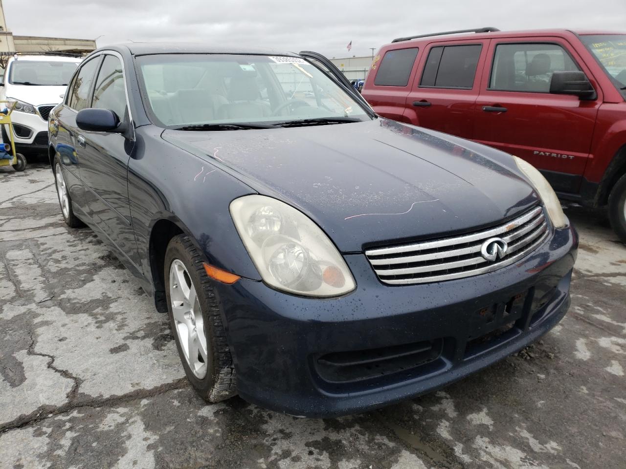INFINITI G35 2003 with VIN JNKCV51E83M022121 - Photo from auction