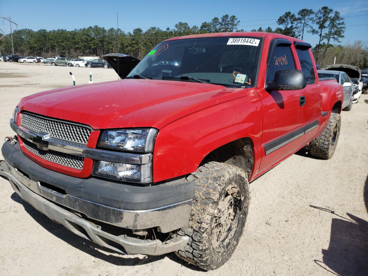 Photo 2 from auction – 2003 CHEVROLET SILVERADO with VIN 1GCEK19TX3Z227215