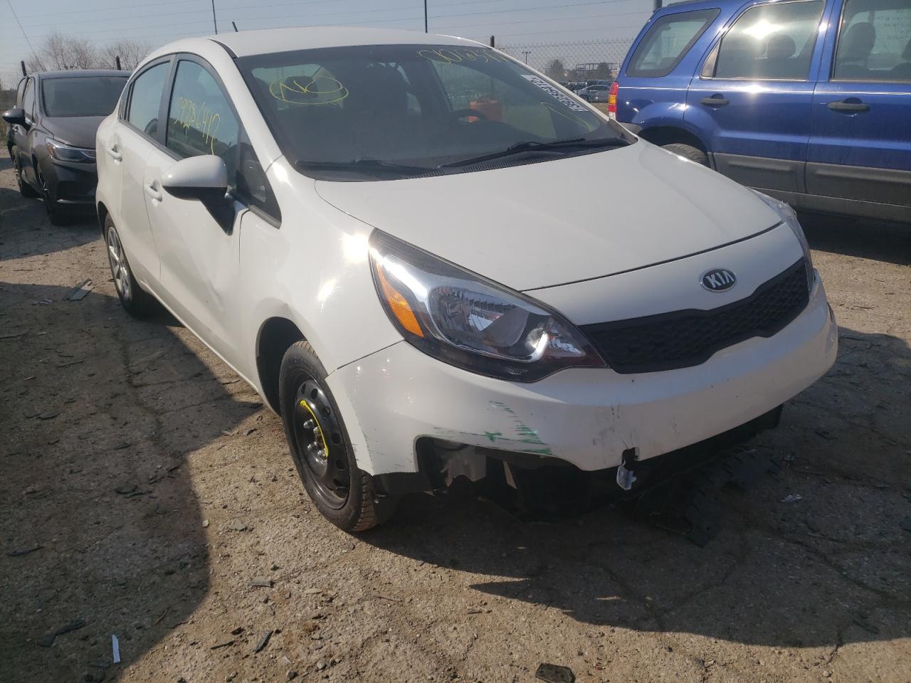 KIA RIO LX 2017 with VIN KNADM4A35H6006372 - Photo from auction