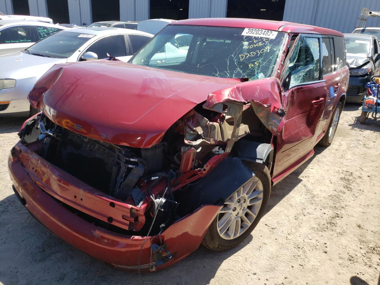 Photo 2 from auction – 2013 FORD FLEX SEL with VIN 2FMGK5C87DBD20309