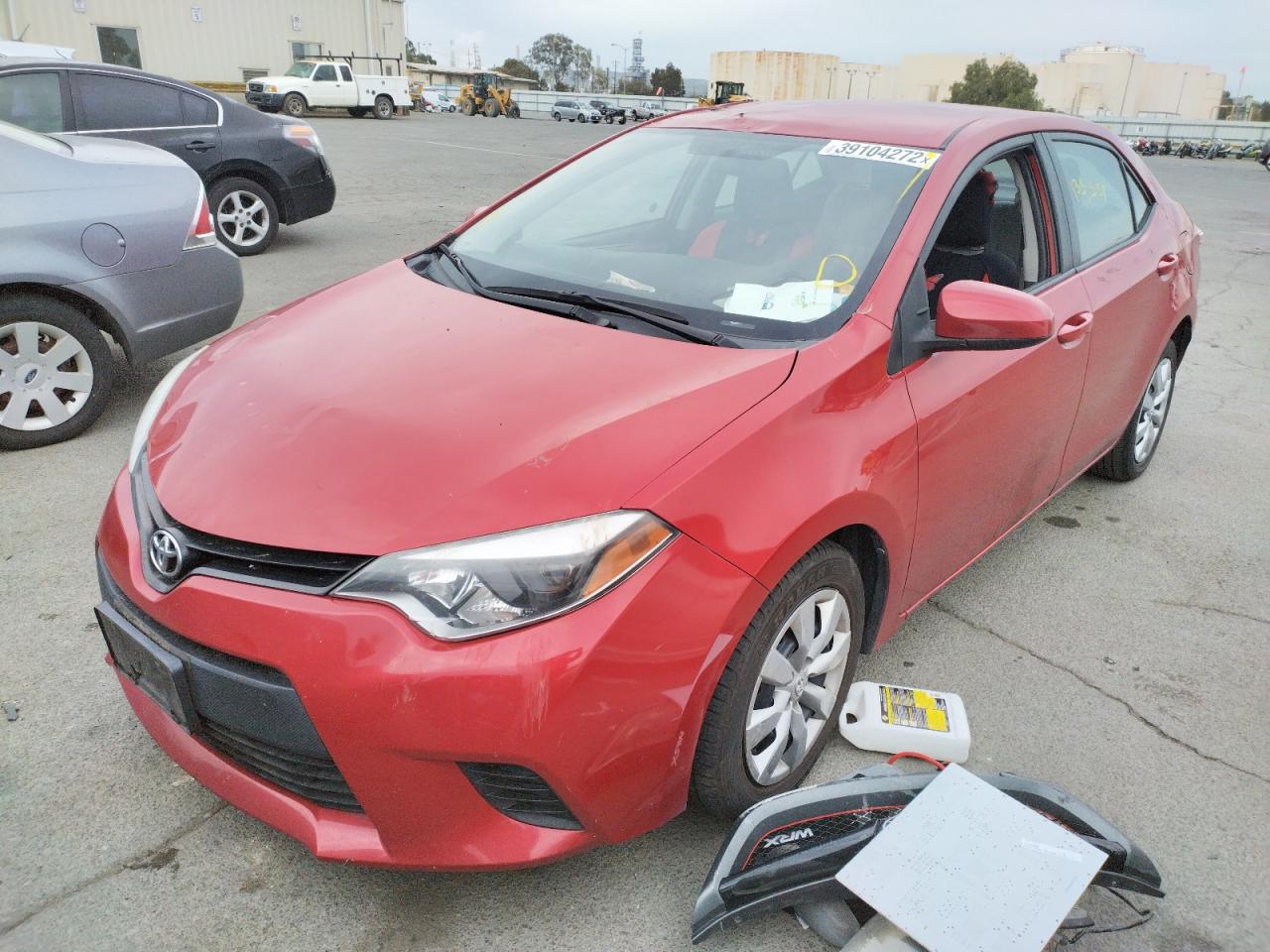 Photo 2 from auction – 2014 TOYOTA COROLLA L with VIN 2T1BURHE8EC155359