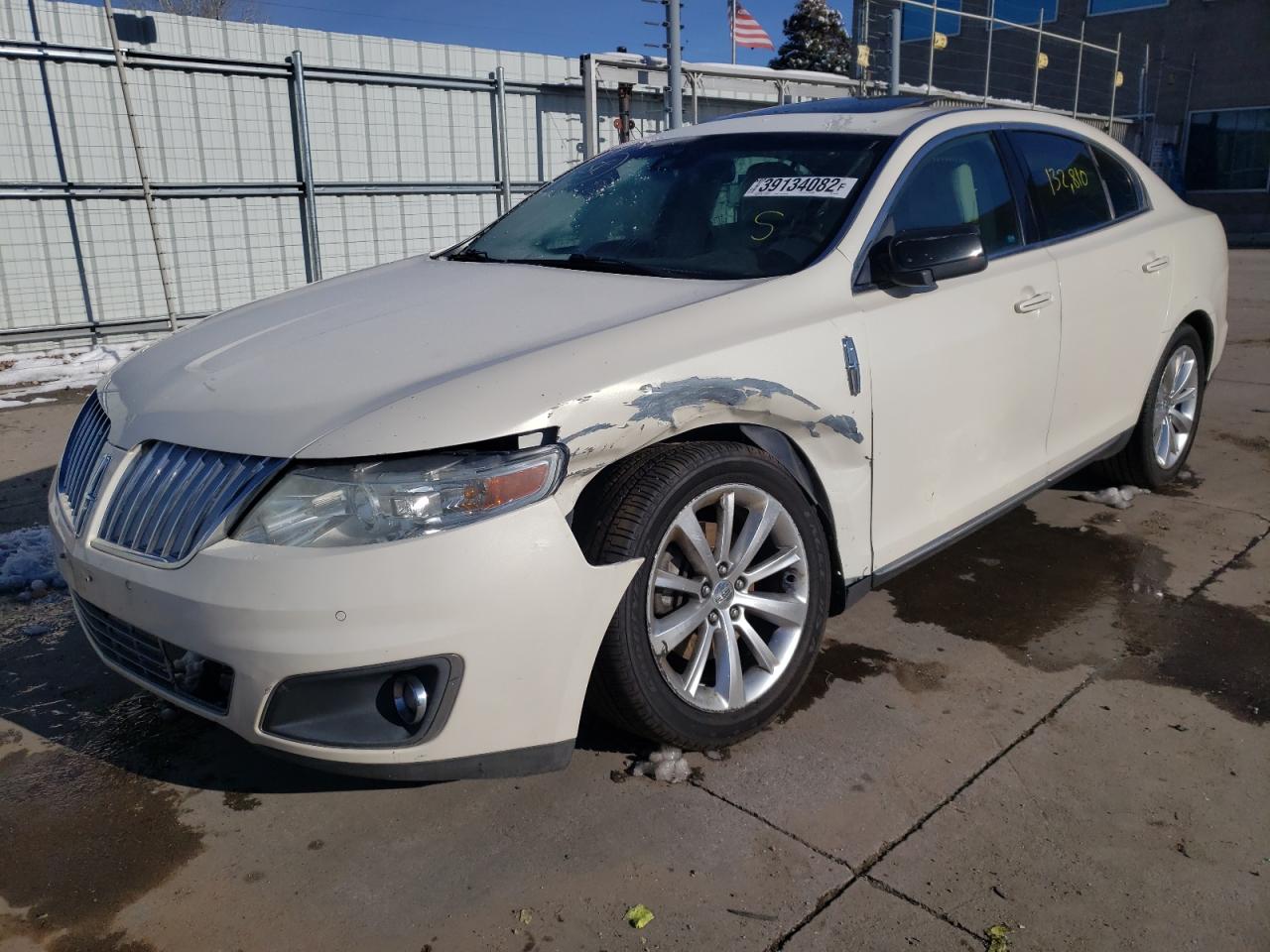 Photo 2 from auction – 2009 LINCOLN MKS with VIN 1LNHM93RX9G602345