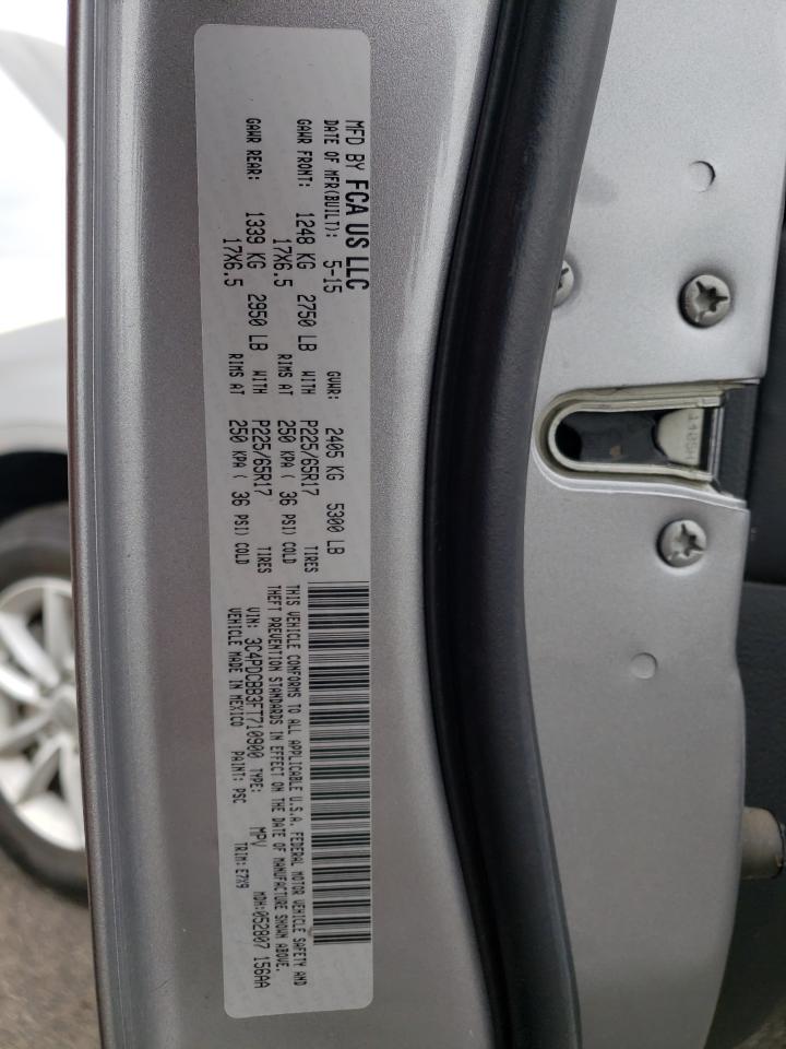 Photo 10 from auction – 2015 DODGE JOURNEY SX with VIN 3C4PDCBB3FT710900