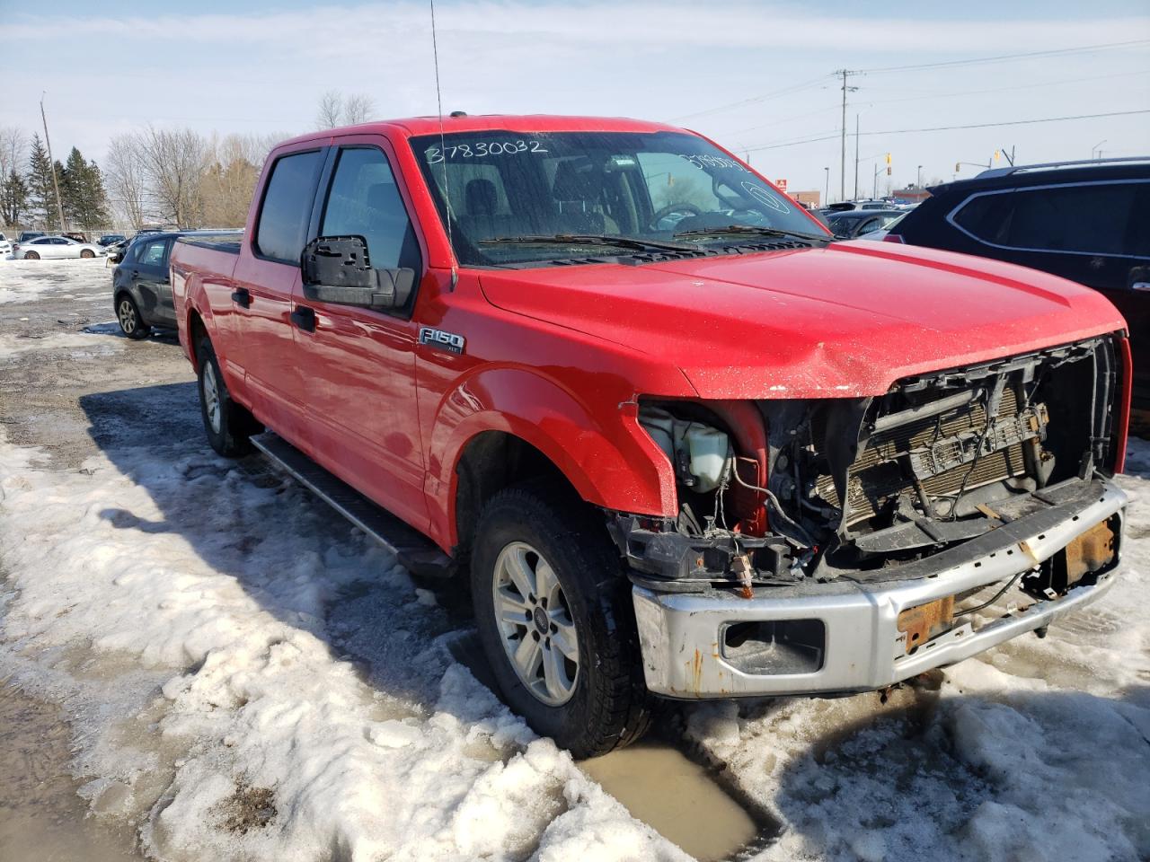 FORD F150 SUPER 2015 with VIN 1FTFW1EF5FKE92145 - Photo from auction