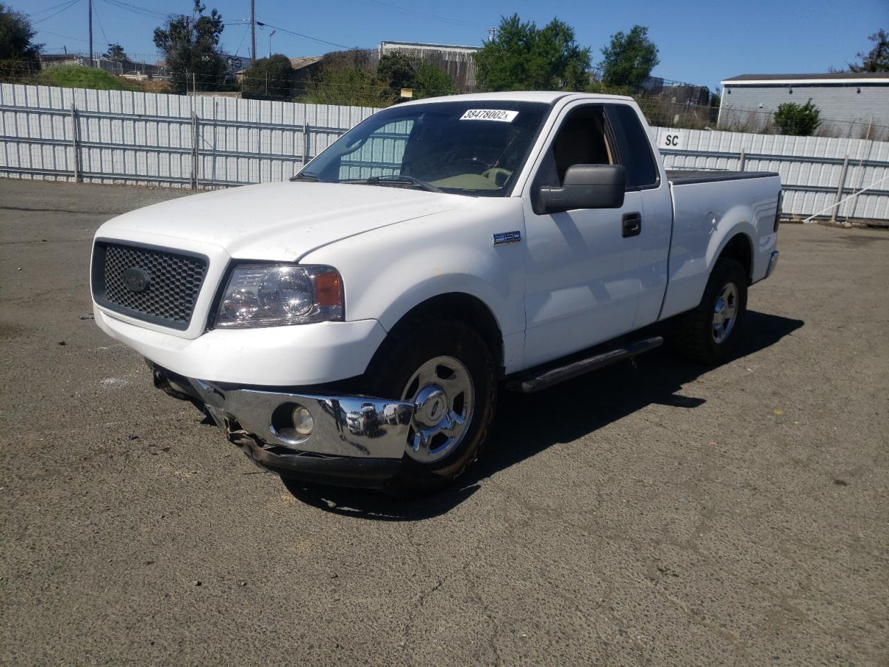 Photo 2 from auction – 2006 FORD F150 with VIN 1FTRF12W56KD99059