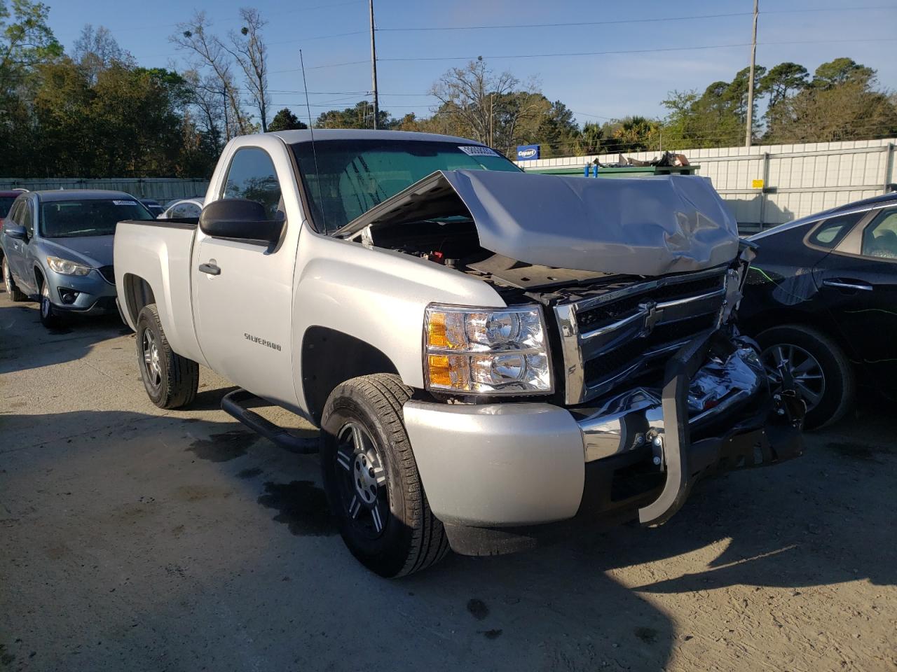 CHEVROLET SILVERADO 2010 with VIN 1GCPCPEX2AZ193236 - Photo from auction