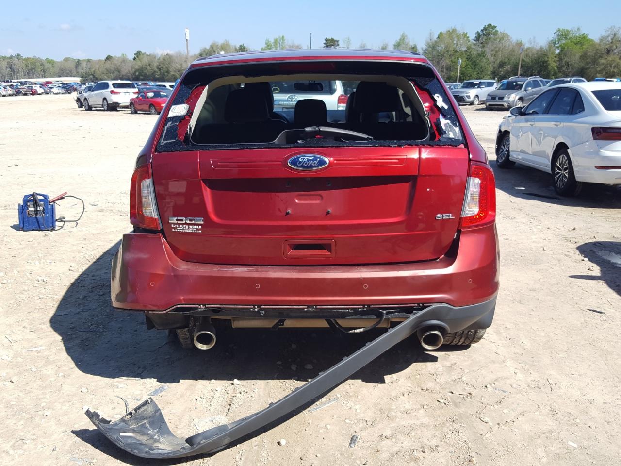 Photo 9 from auction – 2013 FORD EDGE SEL with VIN 2FMDK3JC3DBB81665