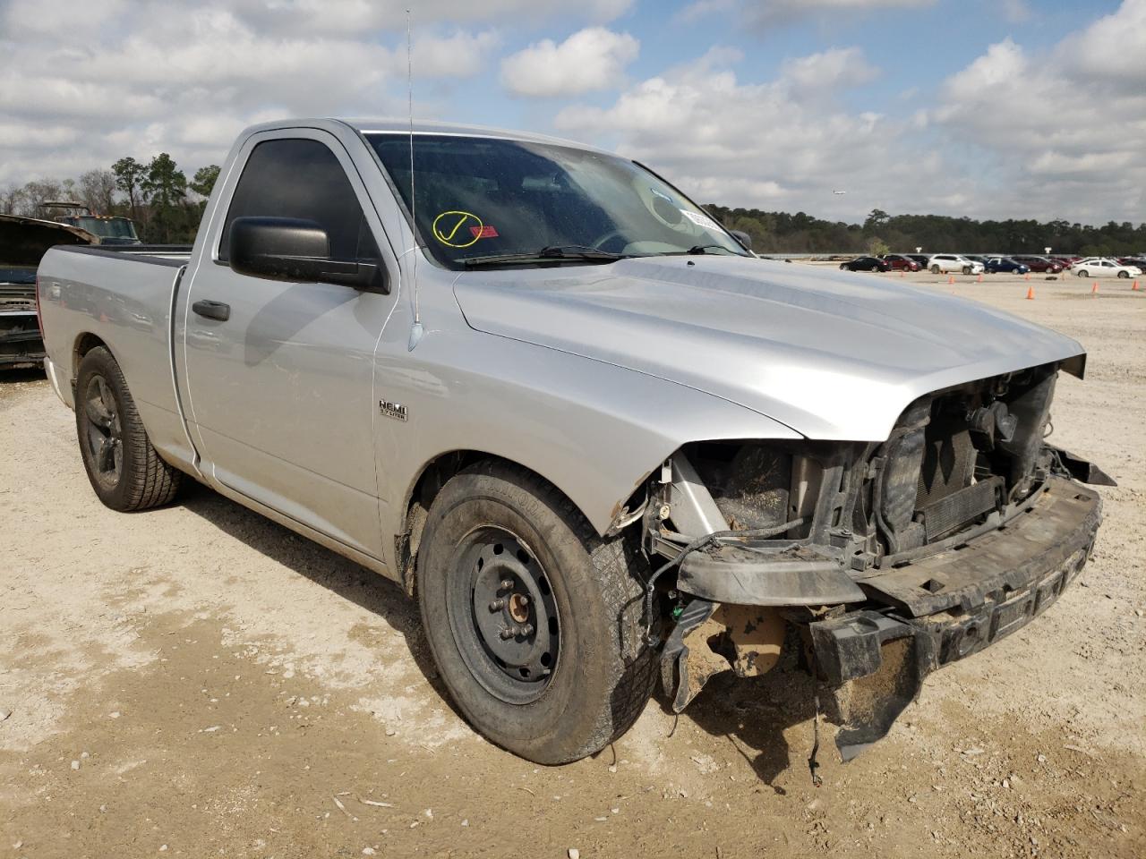 DODGE RAM 1500 S 2012 with VIN 3C6JD6AT4CG277147 - Photo from auction