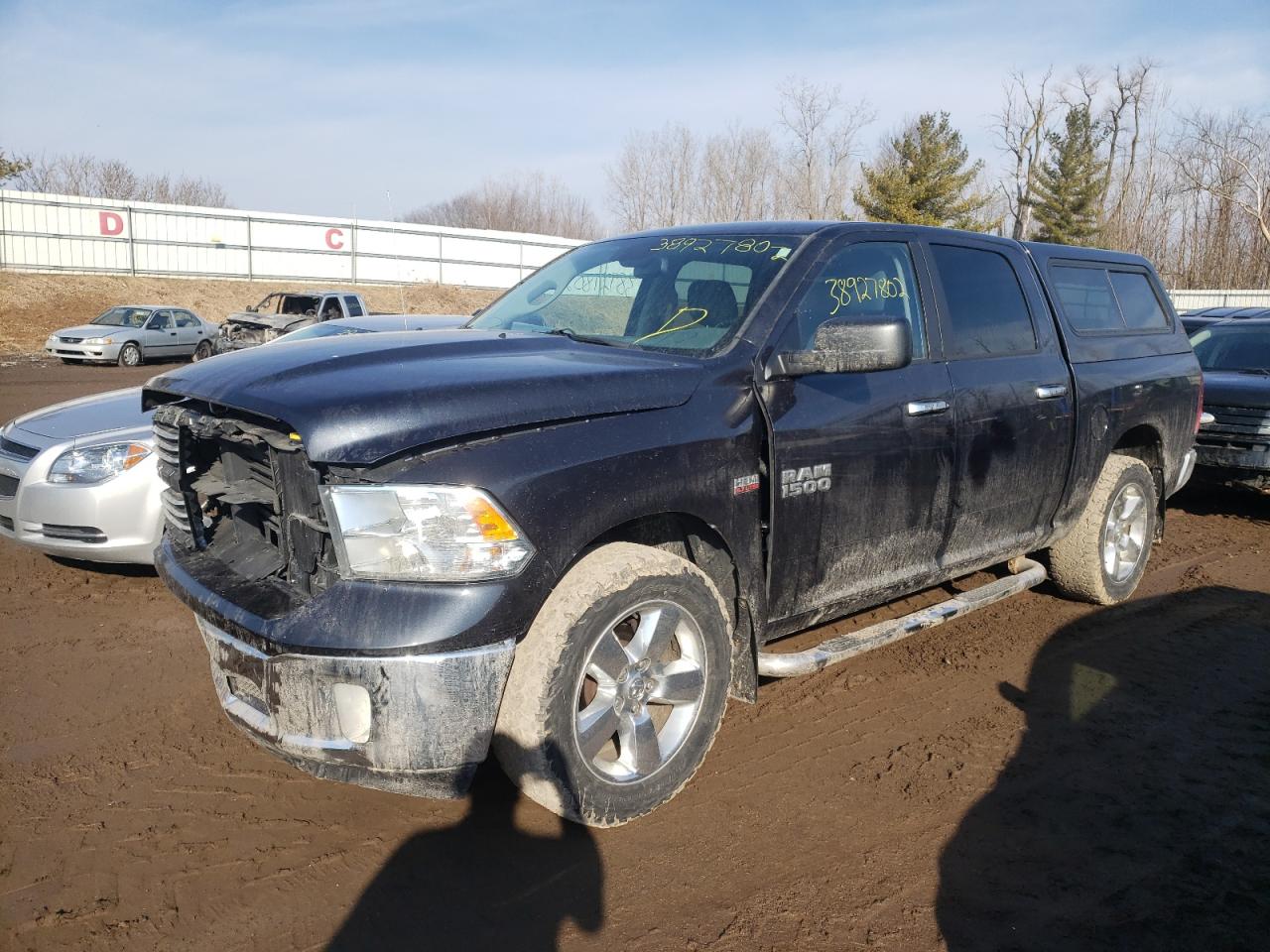 Photo 2 from auction – 2014 RAM 1500 SLT with VIN 1C6RR7LT2ES193007