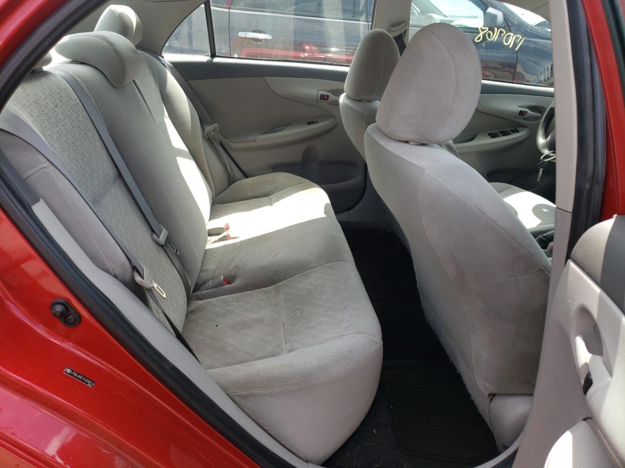 Photo 6 from auction – 2009 TOYOTA COROLLA BA with VIN JTDBL40E19J038914