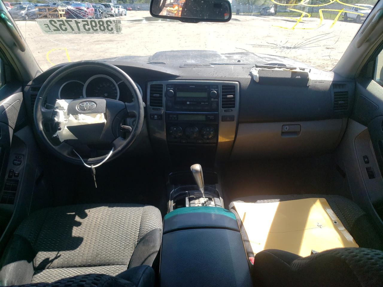 Photo 9 from auction – 2008 TOYOTA 4RUNNER SR with VIN JTEZU14R78K009302