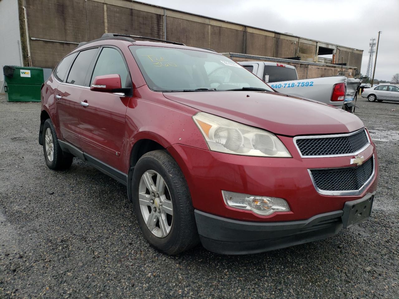 CHEVROLET TRAVERSE L 2010 z numerem VIN 1GNLRFED4AS149087 - Zdjęcie z aukcji
