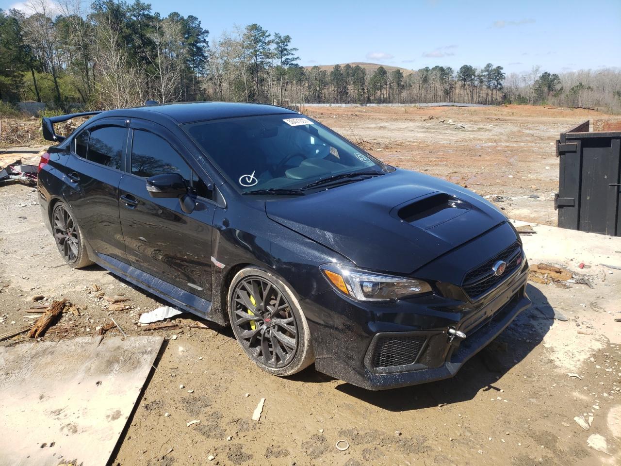 SUBARU WRX STI 2019 with VIN JF1VA2R68K9829568 - Photo from auction
