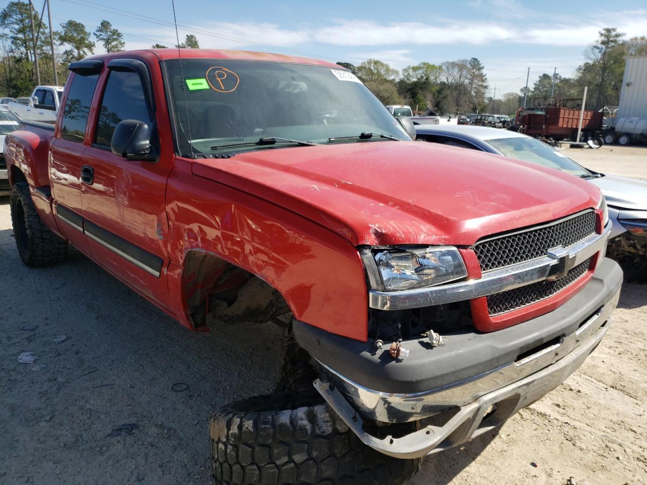 CHEVROLET SILVERADO 2003 with VIN 1GCEK19TX3Z227215 - Photo from auction