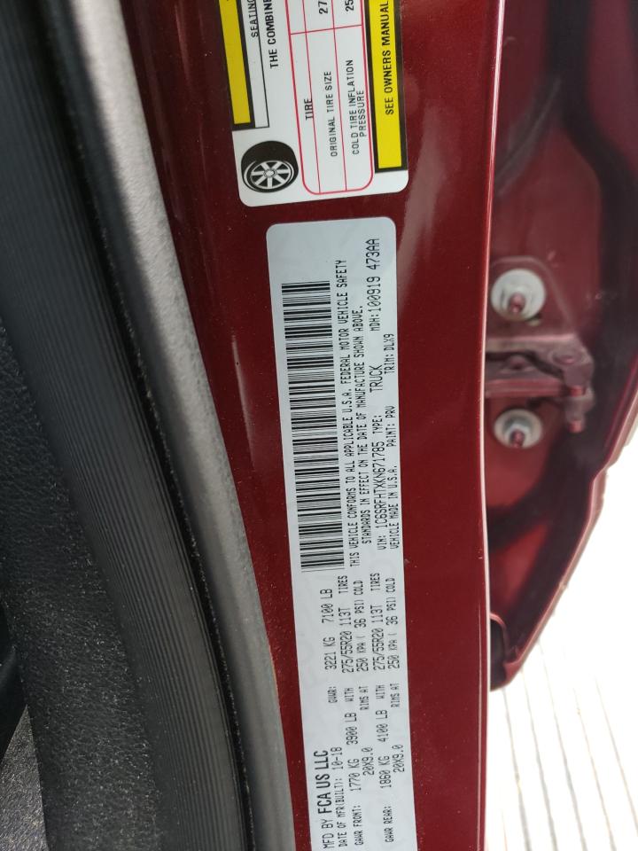 Photo 10 from auction – 2019 RAM 1500 LIMIT with VIN 1C6SRFHTXKN671785
