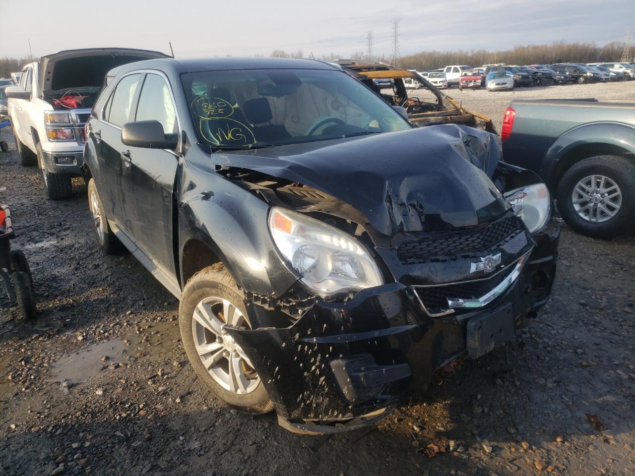 CHEVROLET EQUINOX LS 2013 with VIN 2GNALBEK1D6239868 - Photo from auction